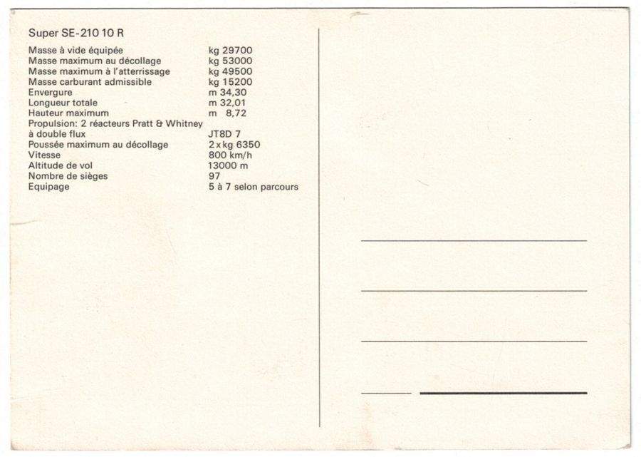Cartoline postali: CTA Super SE-210 10 R – Usato da Frauenfeld venduto da POML 1