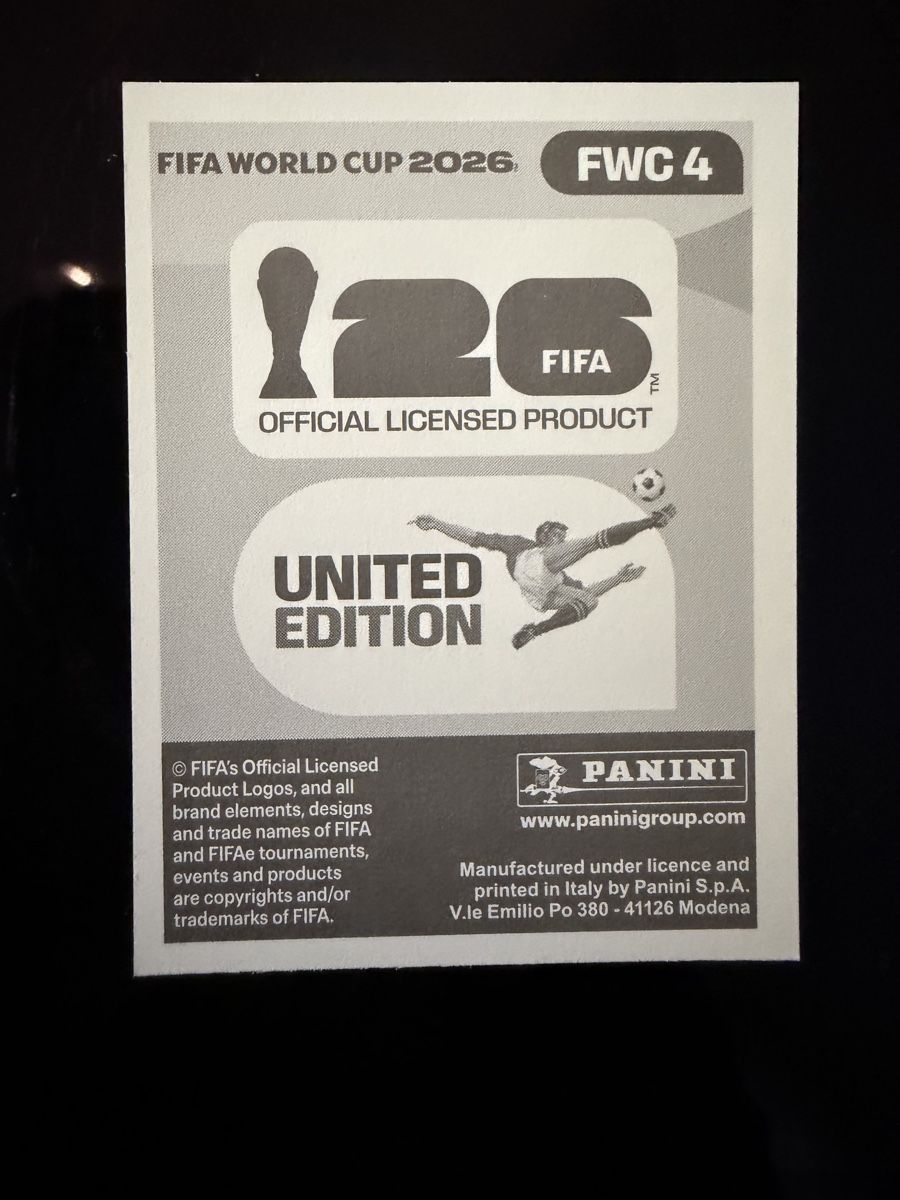 Panini Carte collezionabili: Panini Fussball WM - FWC 4 – Nuovo (secondo la descrizione) da Nürensdorf venduto da Bonsai-14 1