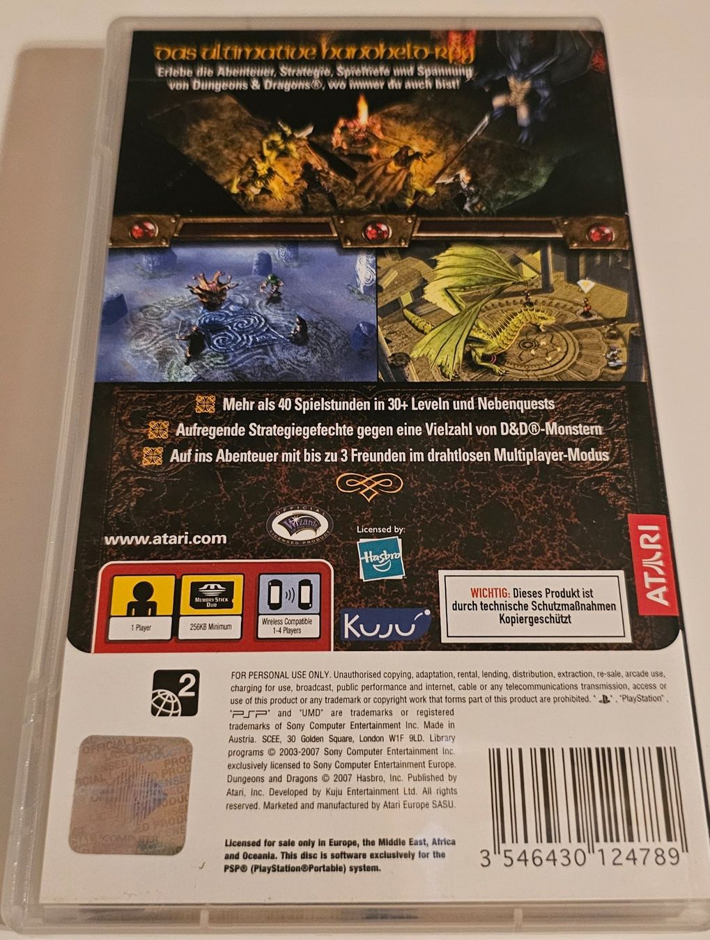 Sony Giochi: PSP Spiel - Dungeons Dragons Tactics – Usato da La Garde venduto da The_Hammer76 1