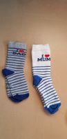 2 Paar Socken "I love Mum, I love Dad" Gr. 23-26