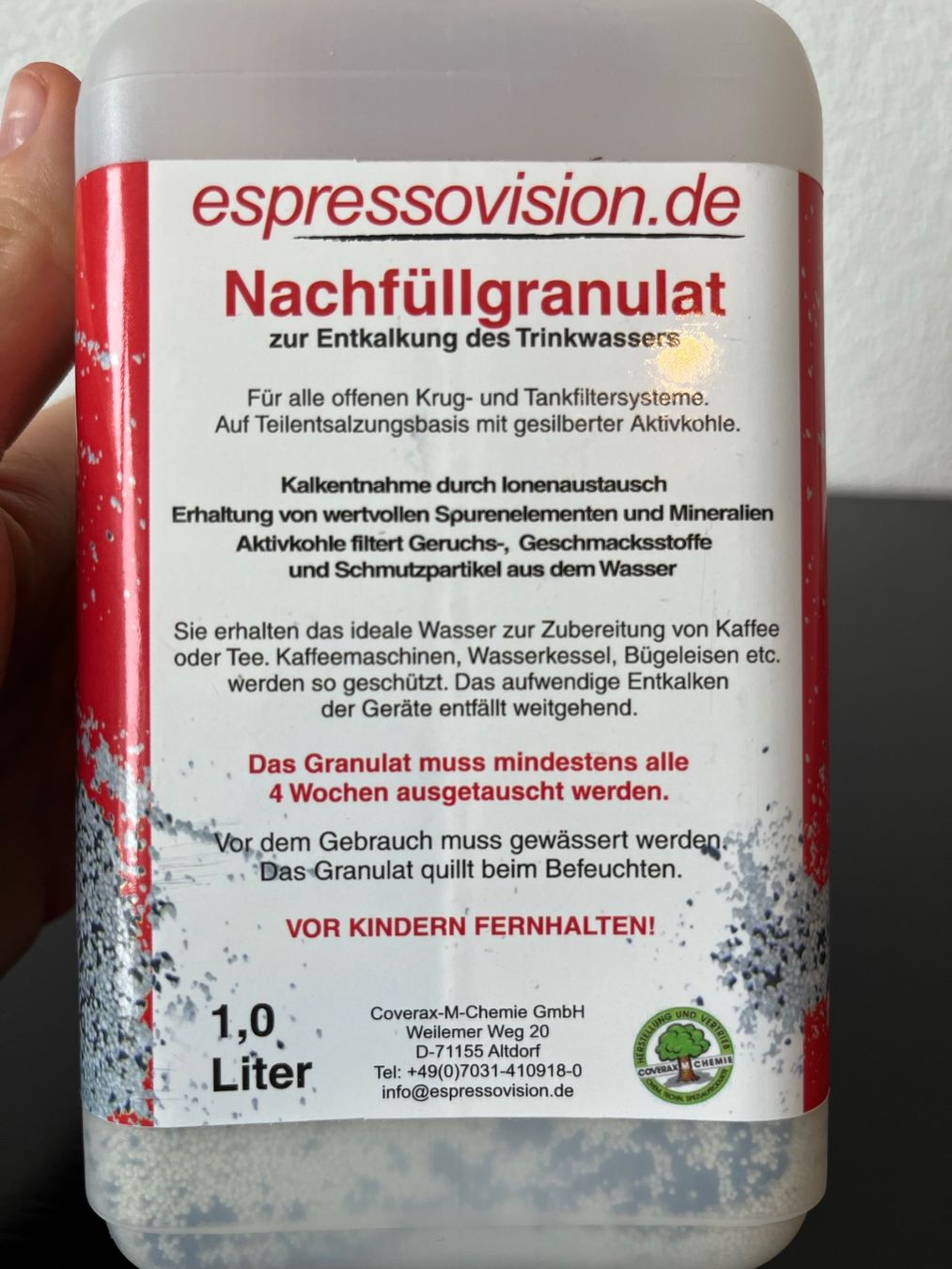 Elettrodomestici da cucina: Espressovision Nachfüllgranulat – Nuovo (secondo la descrizione) da Kerns venduto da Herr_Sizzla 2