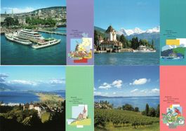2003 Bildpostkarten Zürich- + Thuner- + Bieler- + Bodensee
