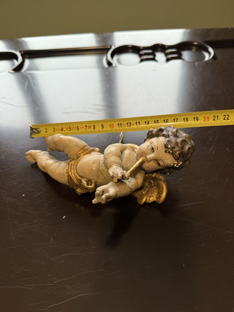 Figuren: Alter, goldiger Engel – Gebraucht aus Aarburg von Schatzaffe 4