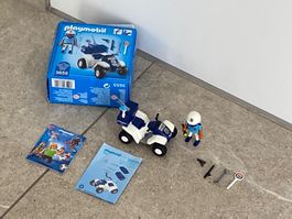 Playmobil 3655 Polizei Quad mit Polizist, wie neu! In OVP!