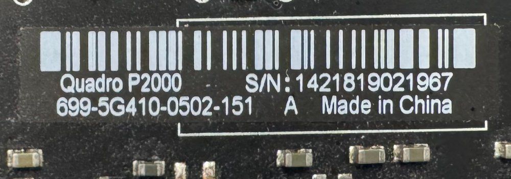 Nvidia Grafikkarten: Nvidia Quadro P2000 5GB – Gebraucht aus Bern von sn8per 3
