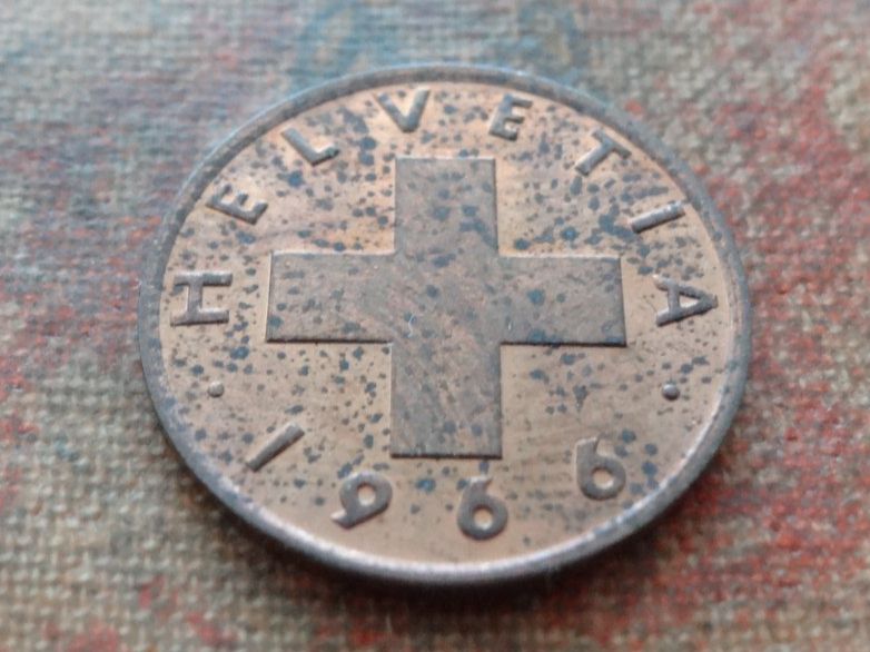 Tutti le monete: 1 Rp. 1966  (C) – Usato da Romanel-sur-Lausanne venduto da Swift13