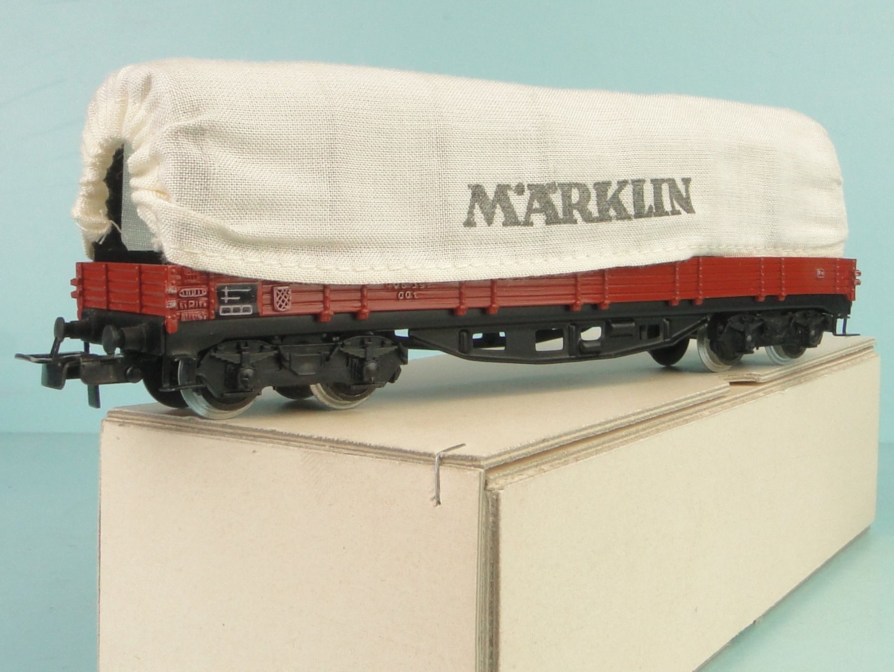 Märklin Modellini di ferrovie: Märklin 4517 Planewagen – Usato da Bülach venduto da cann11