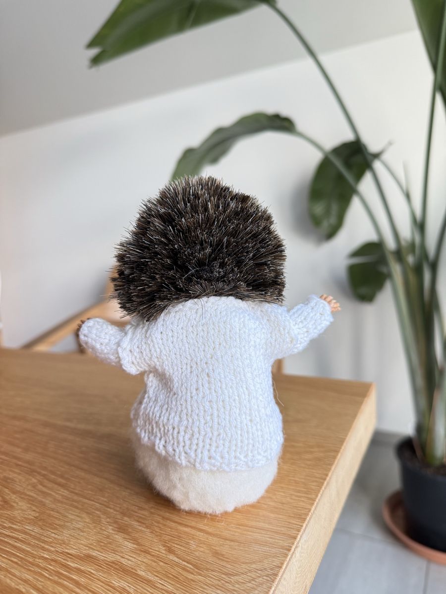 Statuette: Handmade Igel aus Wolle – Nuovo (secondo la descrizione) da Zumikon venduto da FilzTiereDeco 2