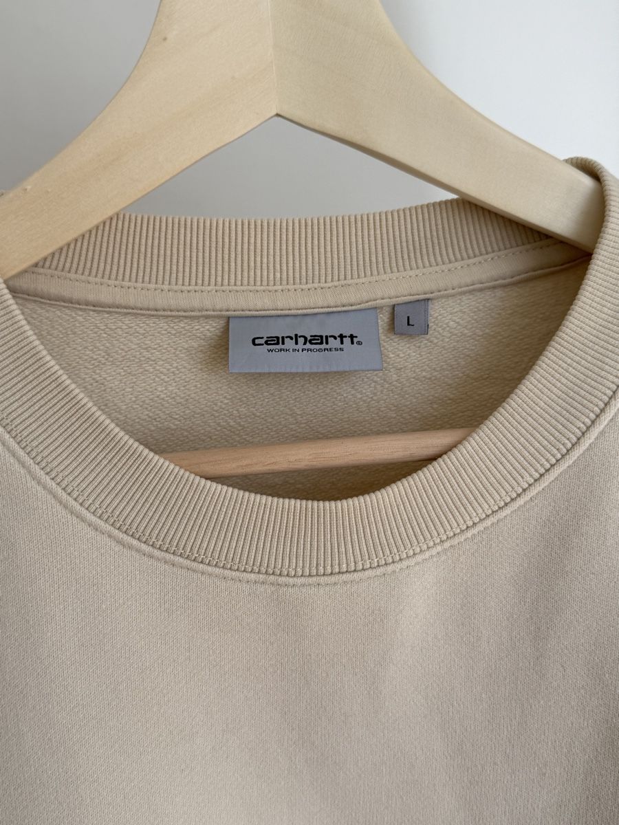 Carhartt Maglioni & Felpe: Carhartt WIP Baumwollpullover beige, Grösse L, neuwertig – Usato da Zürich venduto da nt7 1