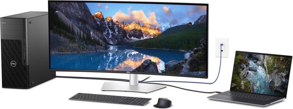 Dell UltraSharp U4025QW – 40" Curved 5K Monitor (5120×2160) (Nuovo ...