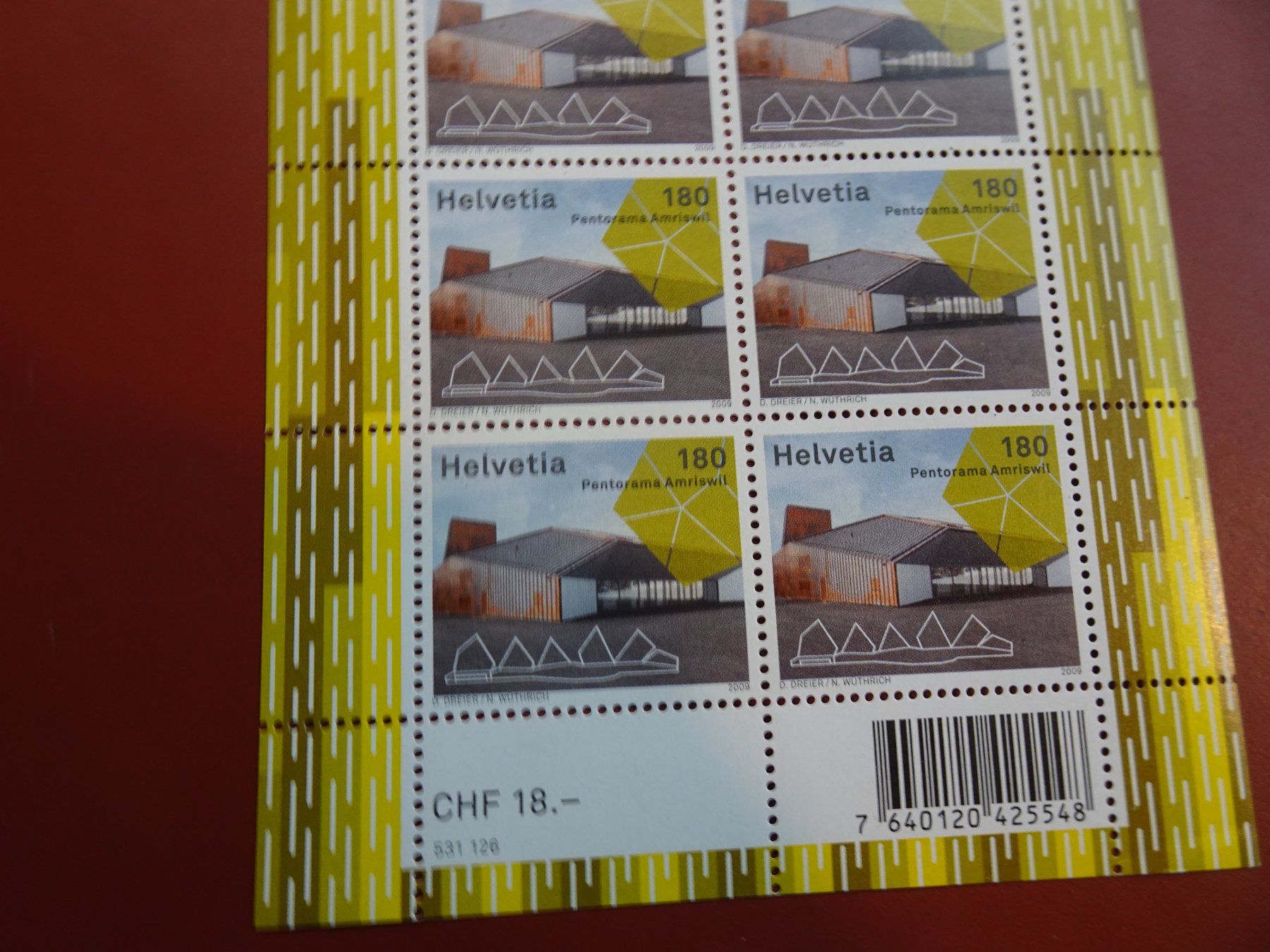 Alle Briefmarken: 2009, KLEINBOGEN PENTORAMA, AMRISWIL, POSTFRISCH – Gebraucht aus Eschenbach SG von eDaisy 1