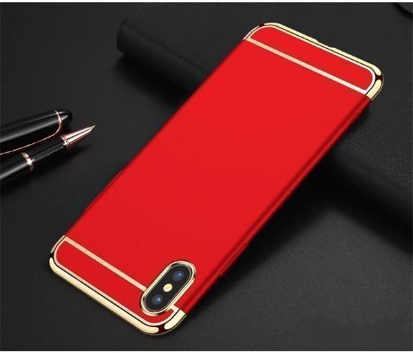 Cover & Protezioni schermo: Apple iPhone Xs / X Hard Case Cover Rot – Nuovo e nell'imballaggio originale da Zürich venduto da Store-247 1