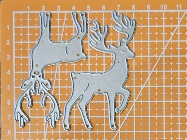 Sciablone: Stanzschablone Nr.692, Hirsche 2er Set (Sizzix geeignet) – Nuovo e nell'imballaggio originale da Gretzenbach venduto da Fliegepilz56 2