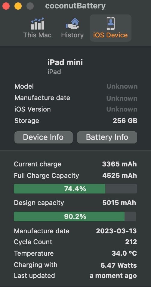 Apple Tablet PC: iPad Mini (6. Generation) - Space Grau 256GB – Gebraucht aus Zürich von yab_78rq 5