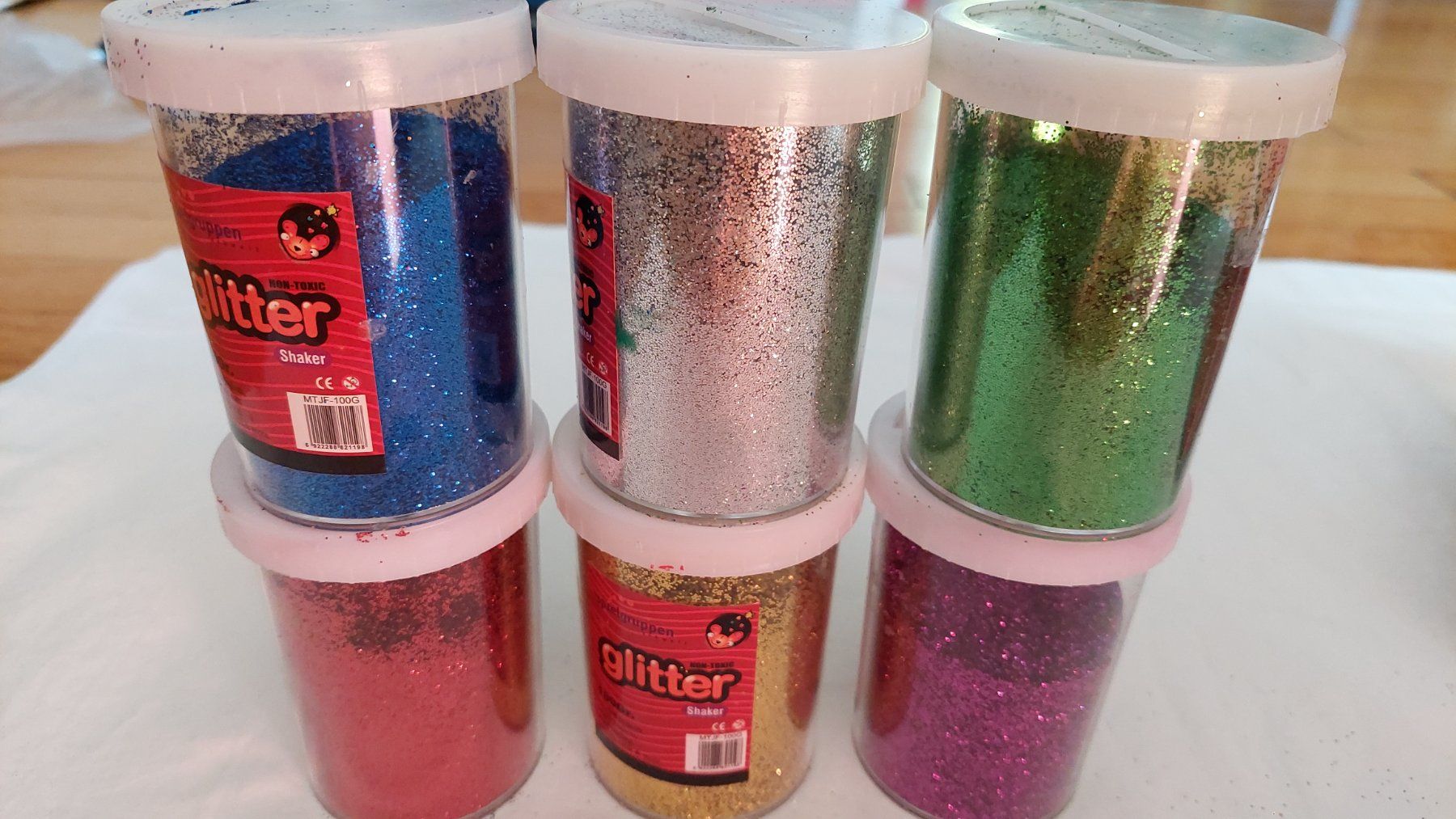 Bastelsets: Glitter Set 6er – Gebraucht aus Uitikon Waldegg von Smeragol 2