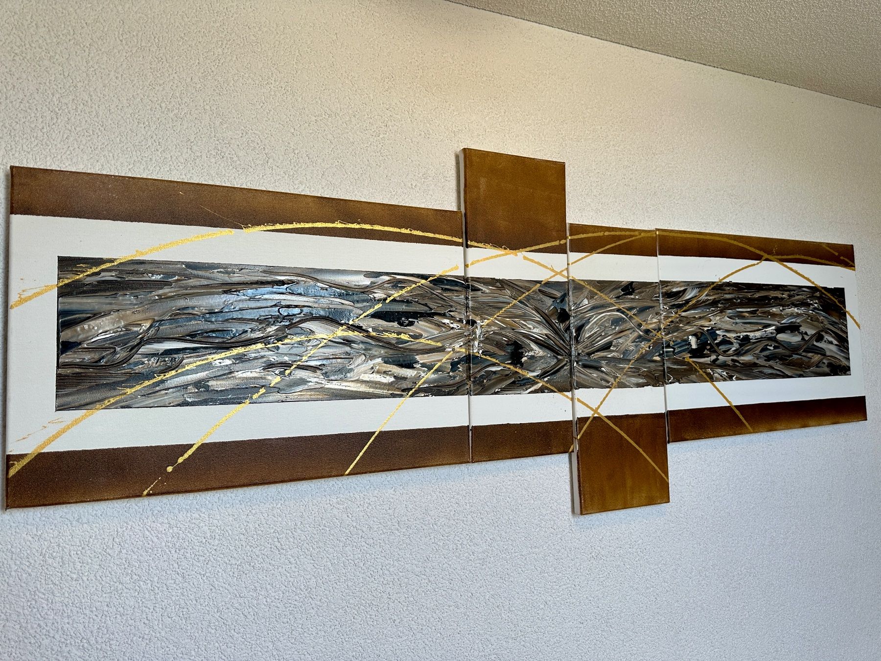 Tableaux: Abstrakte Kunst in Acryl – D'occasion à Aarburg par Nikys-Woods