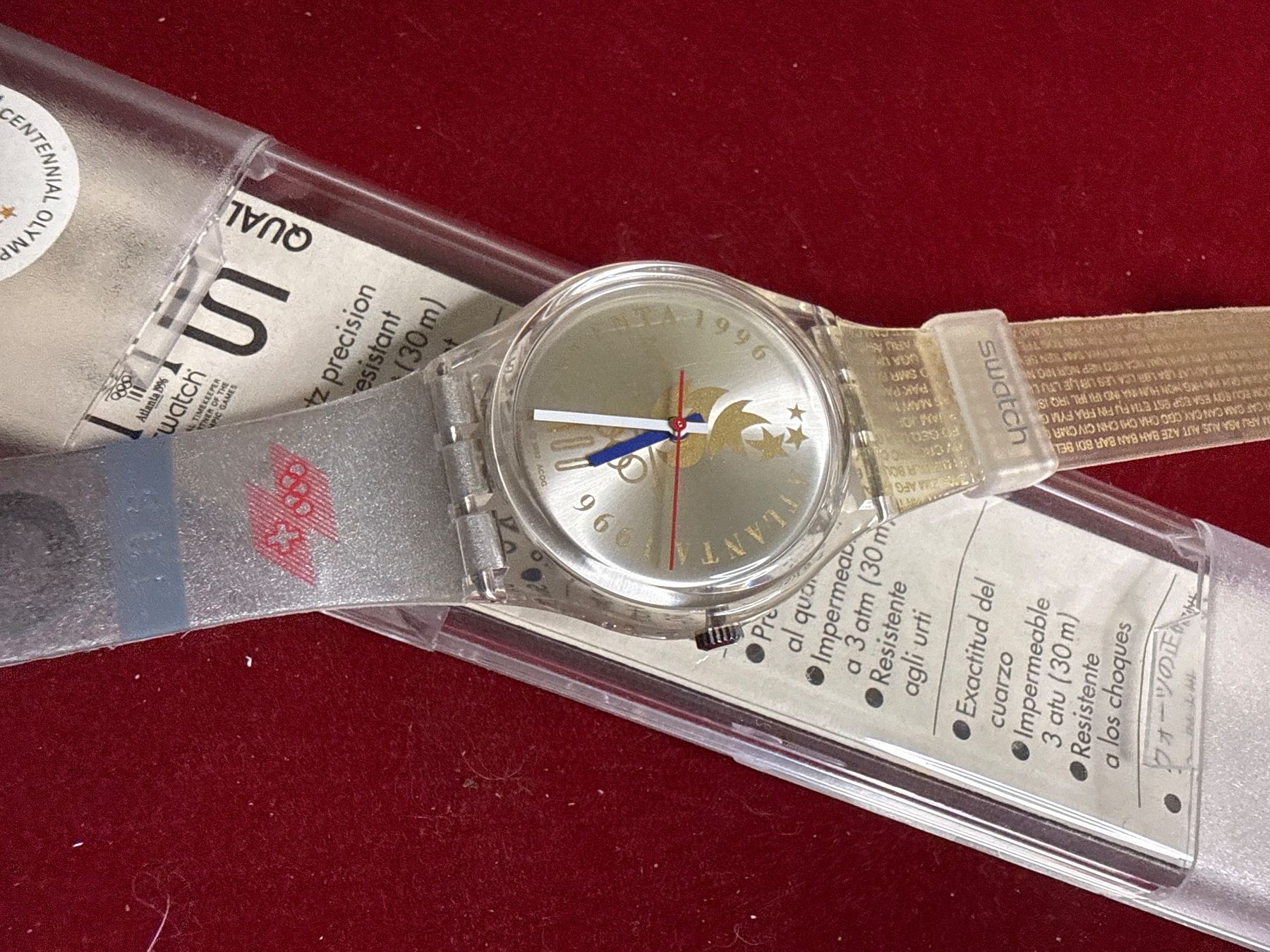 Swatch Orologi: Swatch Olympische Spiel ungetragen – Nuovo (secondo la descrizione) da Pfeffingen venduto da Allhandelklgwatches 1