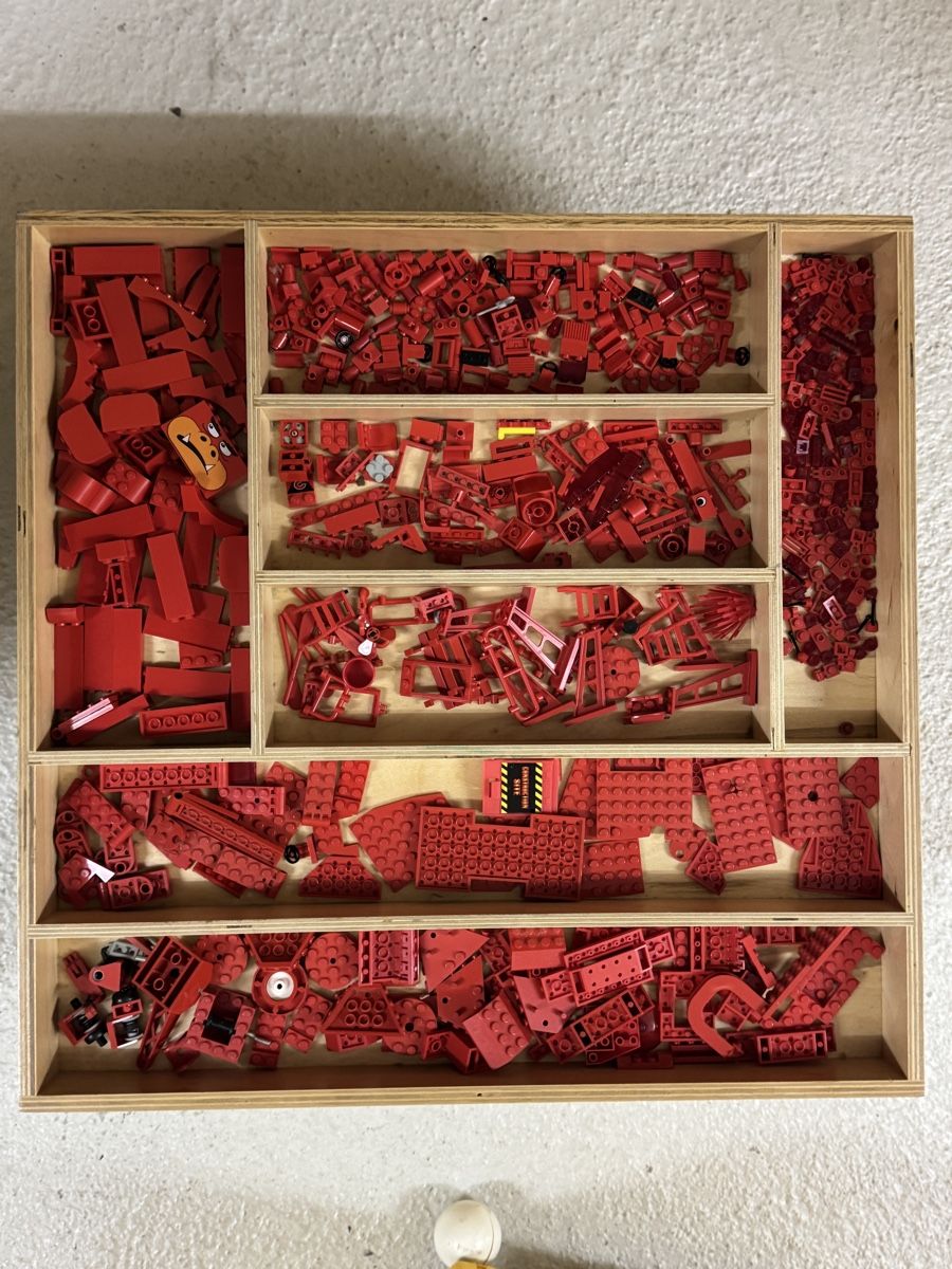 Lego Kit di costruzioni: Grosses Lego Konvolut nach Farben sortiert – Usato da Chur venduto da arxi 5