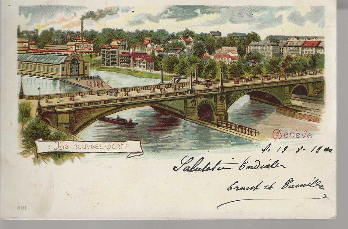 Cartoline postali: carte postale Genève – Usato da Sorvilier venduto da carose01
