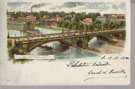 carte postale Genève