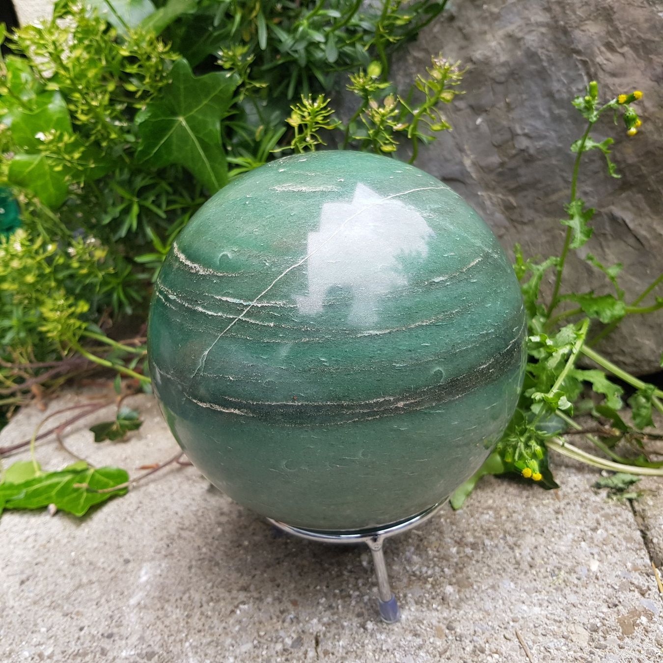Minerali & Pietre curative: Aventurin Kugen  15cm  4.6Kg – Nuovo (secondo la descrizione) da Schwanden-Brienz venduto da Testudo06 4
