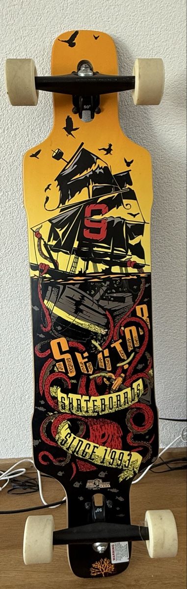 Skateboards: Longboard selten benutzt – D'occasion à Kehrsatz par saskenaj