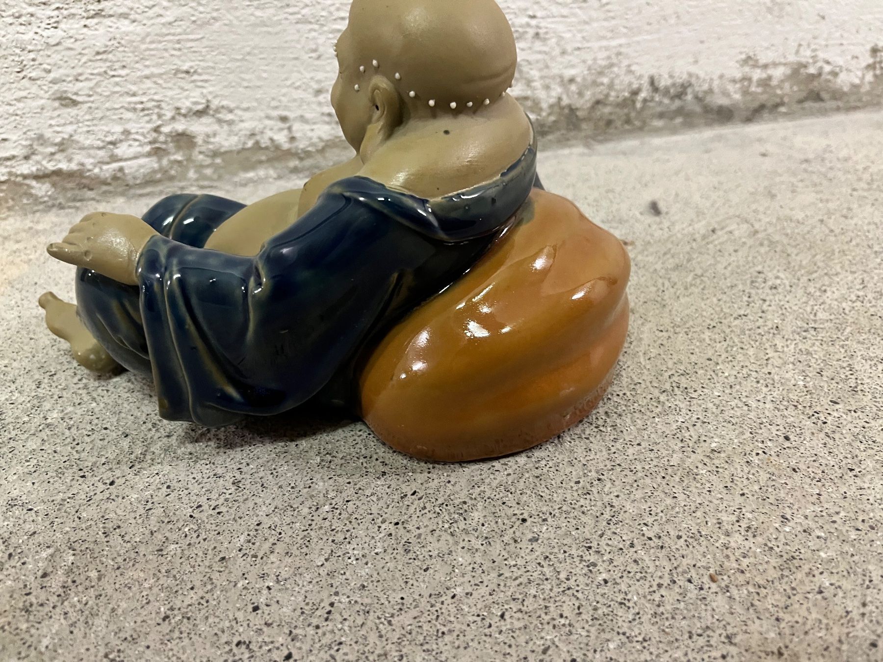 Statuette: Figur Lächelnder Buddha – Usato da Zürich venduto da engebrunau 2