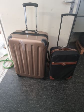 2 Koffer Monopole Summit Hartschalenkoffer 55cm 70cm