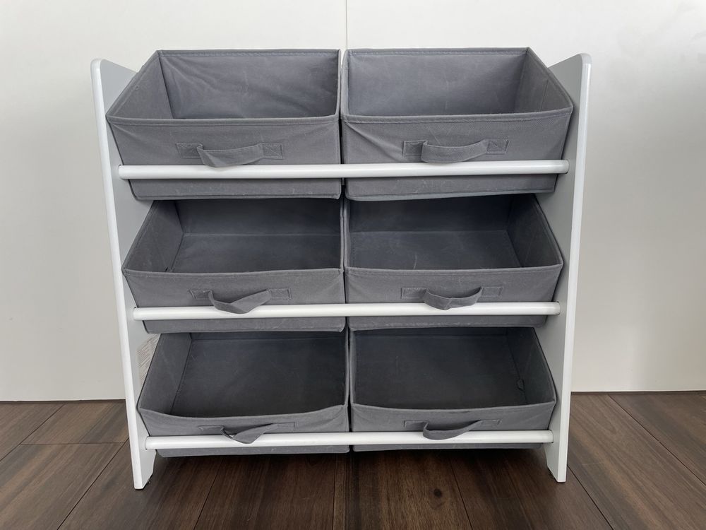 Kinderspielzeug Regal Mit Rollen - Mehrstöckiger Organizer Für Kinderzimmer