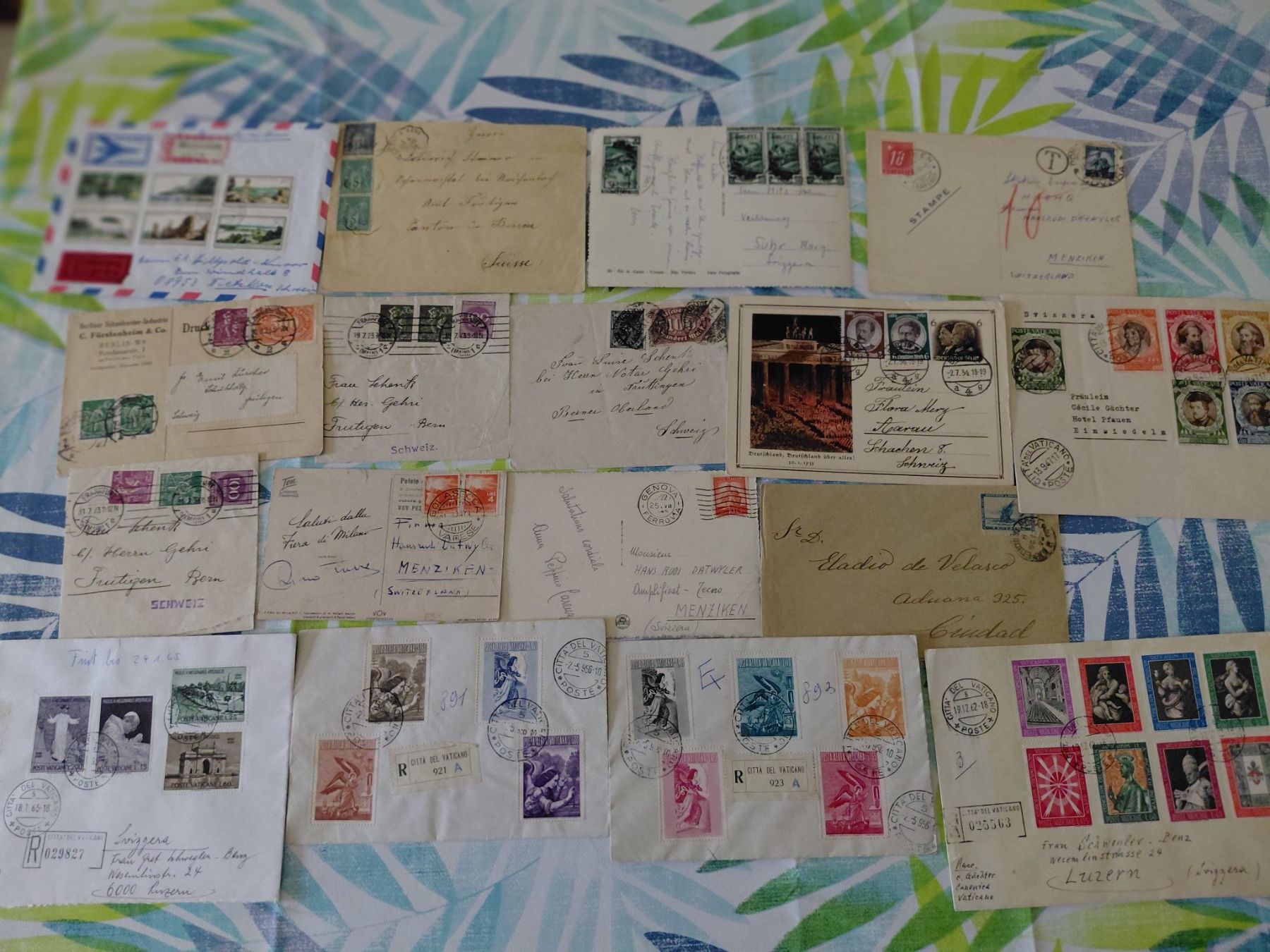 Alle Briefmarken: Div. Ganzsachen Welt – Gebraucht aus Horw von Onurb008