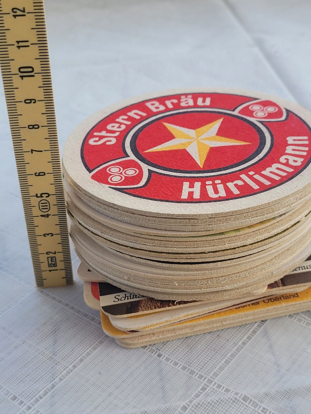 Alle Dekorationen: Diverse Vintage Bierdeckel einwandfrei  – Gebraucht aus Buttikon SZ von Renco 7