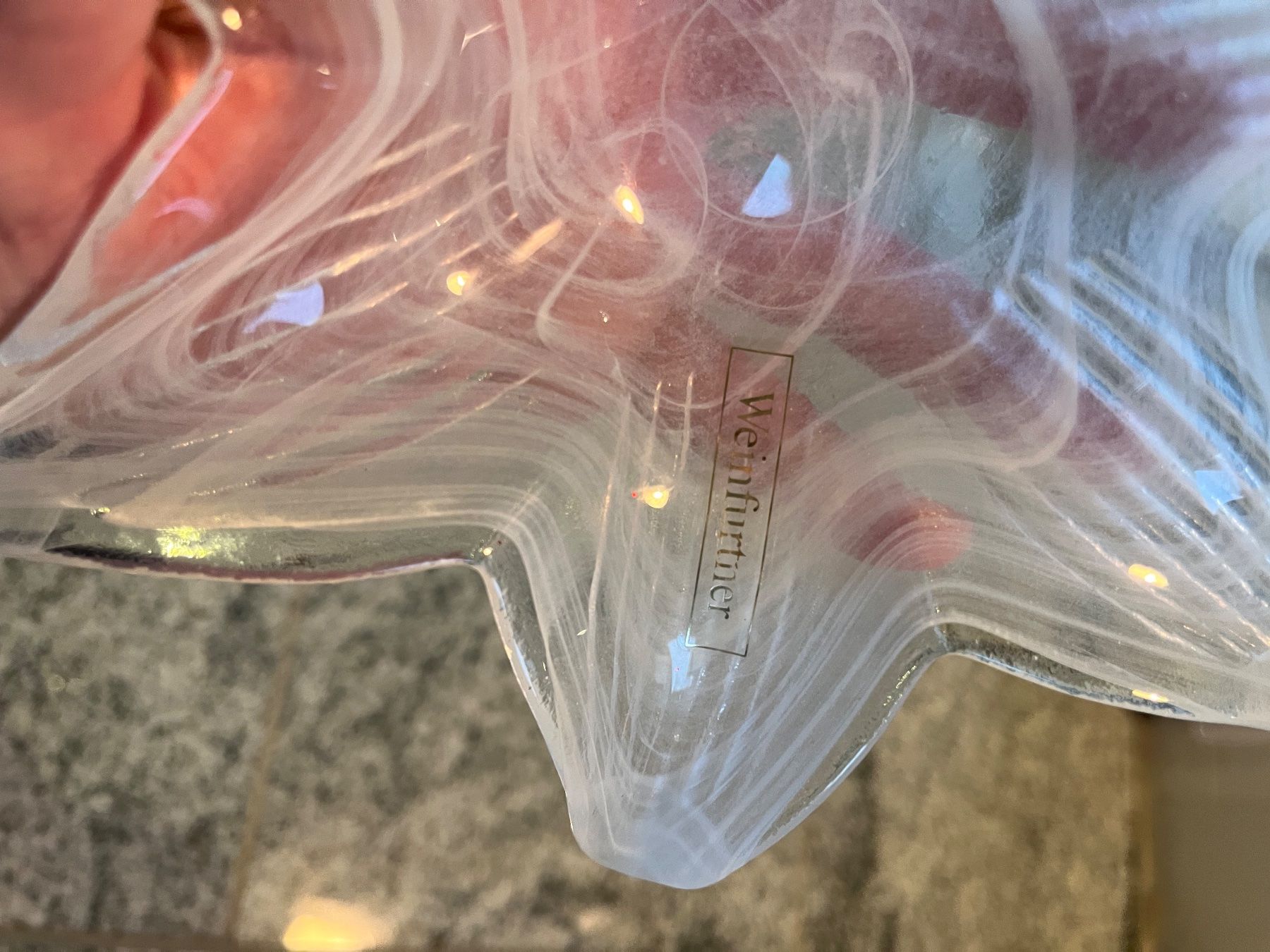 Servierplatten: 2er Set Weinfurtner Glas Schalen – Gebraucht aus Basel von Tierschutz-Flohmi 6