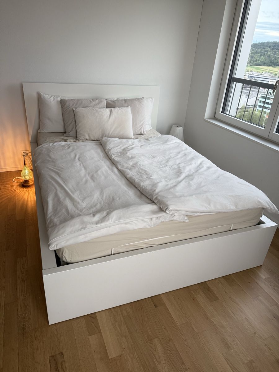 Ikea Lits: IKEA MALM Bett inkl. Matratze – D'occasion à Dübendorf par Sarina_H