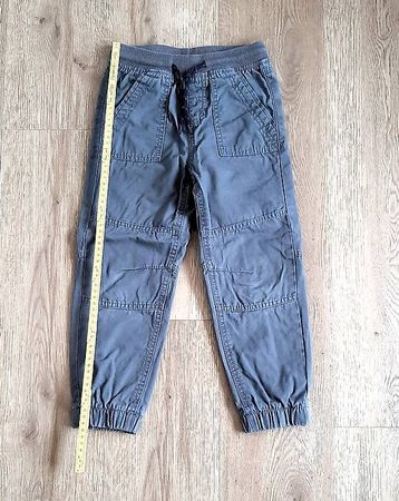gefütterte Schlupf-Hose in grau von lupilu Grösse 116