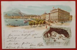Gruss aus Luzern 1898
