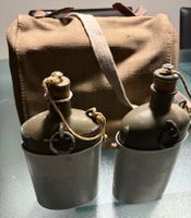 Feldflaschen inkl. Tragtasche Schweizer Armee
