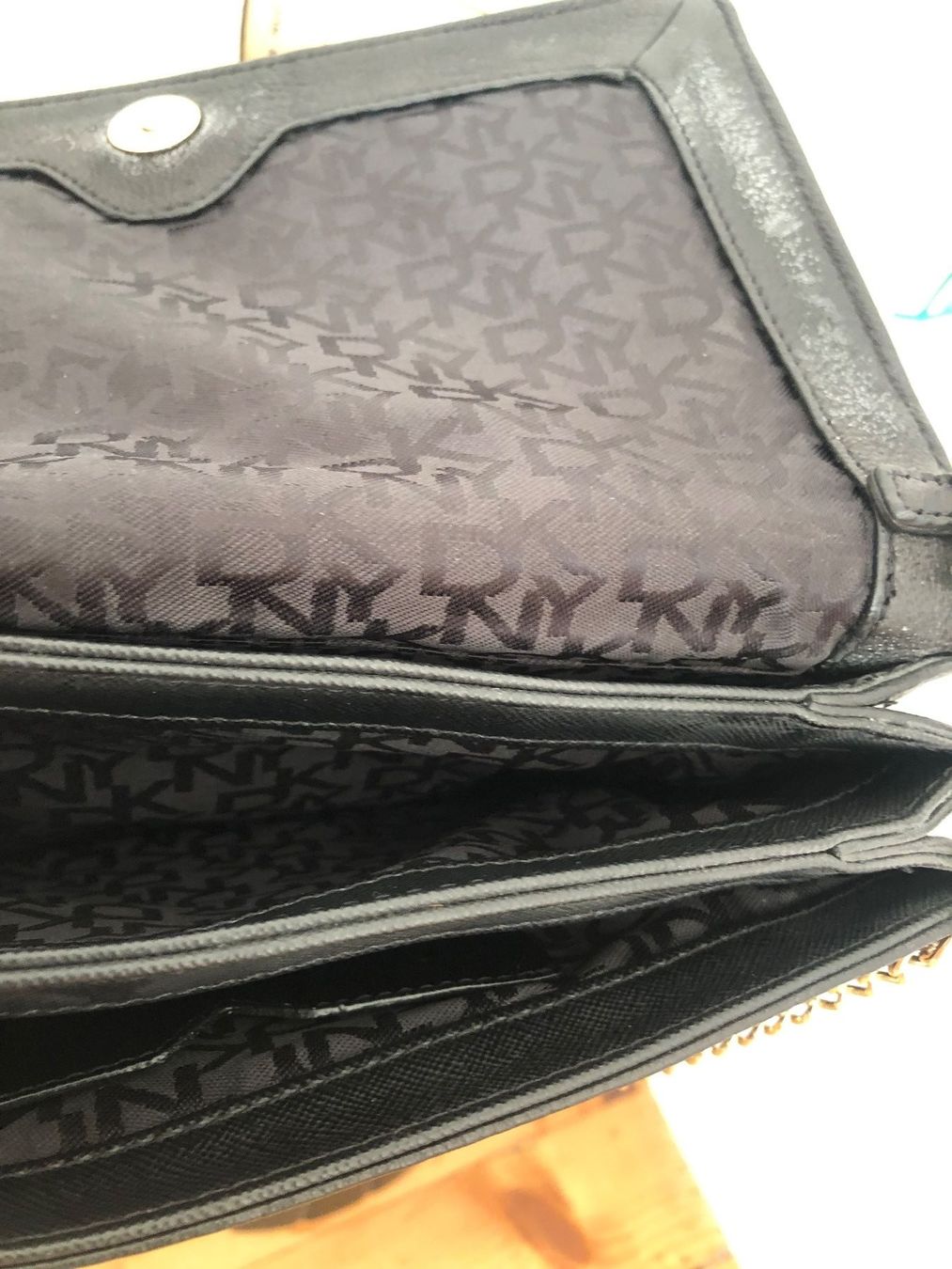 DKNY Borse da donna: Clutch leopard DKNY – Usato da Fribourg venduto da Scelavy 2