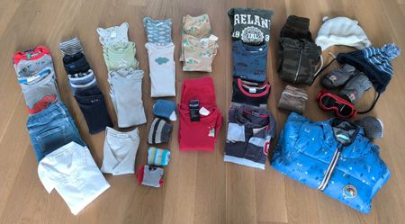 Jungen Kinder Kleider Gr. 98, Herbst / Winter (35 Teile)