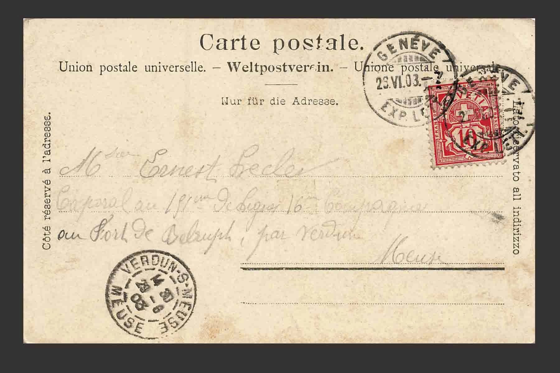 Cartoline postali: AK Neuchatel – Usato da Goldau venduto da artelier1 1