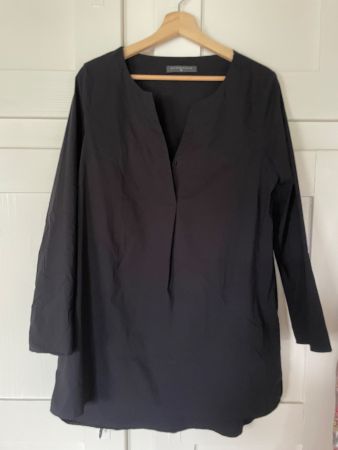 Schwarze langarmige Bluse von Syndicate