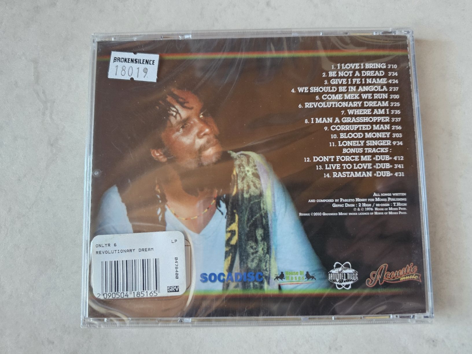 CD: Pablo Moses  -  Revolutionary Dream  /  Fabrikneu – Nuovo e nell'imballaggio originale da Schneisingen venduto da backstore24 1