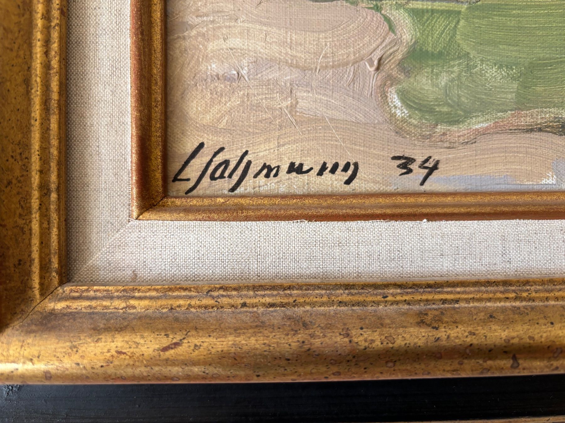 Dipinti: Tableau Louis Henri Salzmann 1934 – Usato da Chénens venduto da elomedc 1