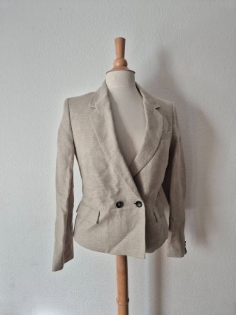 BLAZER JACKE BEIGE M 38 CLASSIC,  TOP ZU KLEID HOSE JEANS