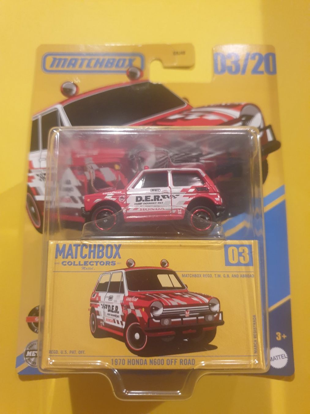 Matchbox Modellautos: Matchbox 1970 HONDA N600 OFF ROAD – Neu und originalverpackt aus Oftringen von Rotor 1