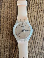rosafarbene Swatch, kaum getragen