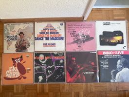Lot Jazz-LPs mit 8 LPs: für Liebhaber 50er Jahre Jazz!