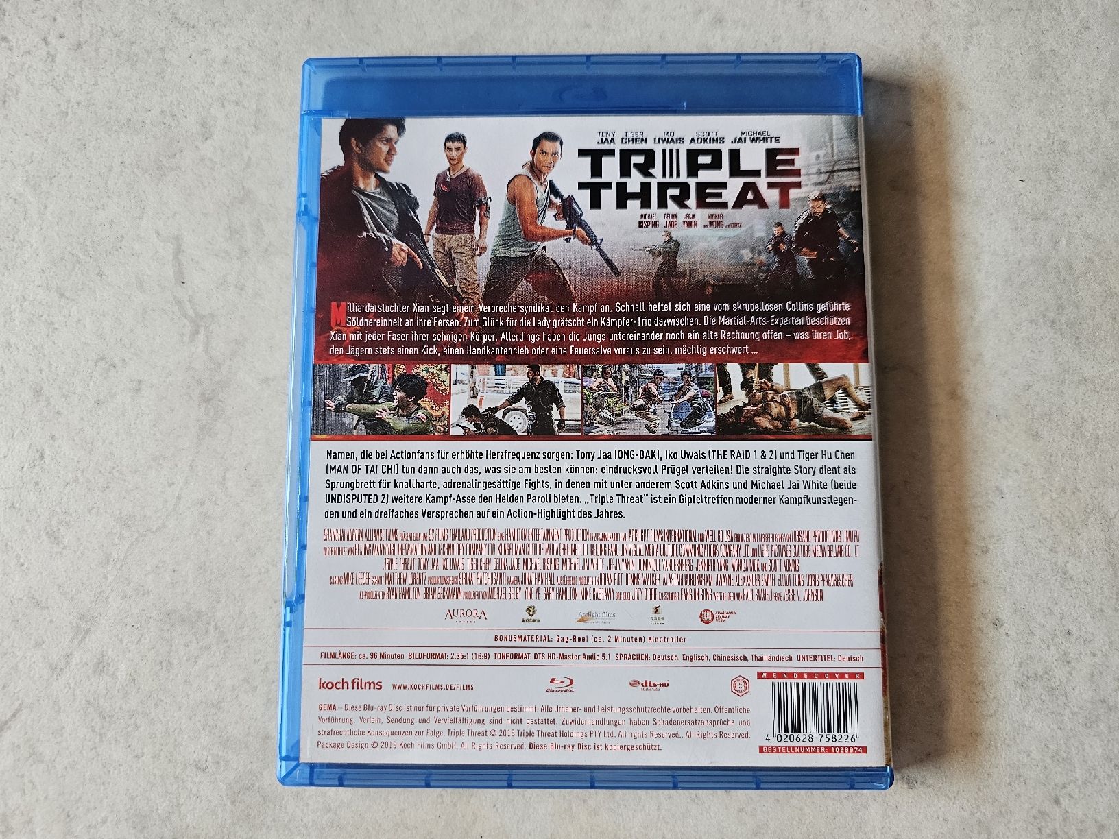 Tutti i DVDs: Triple Threat  /  Bluray – Usato da Schneisingen venduto da backstore24 1