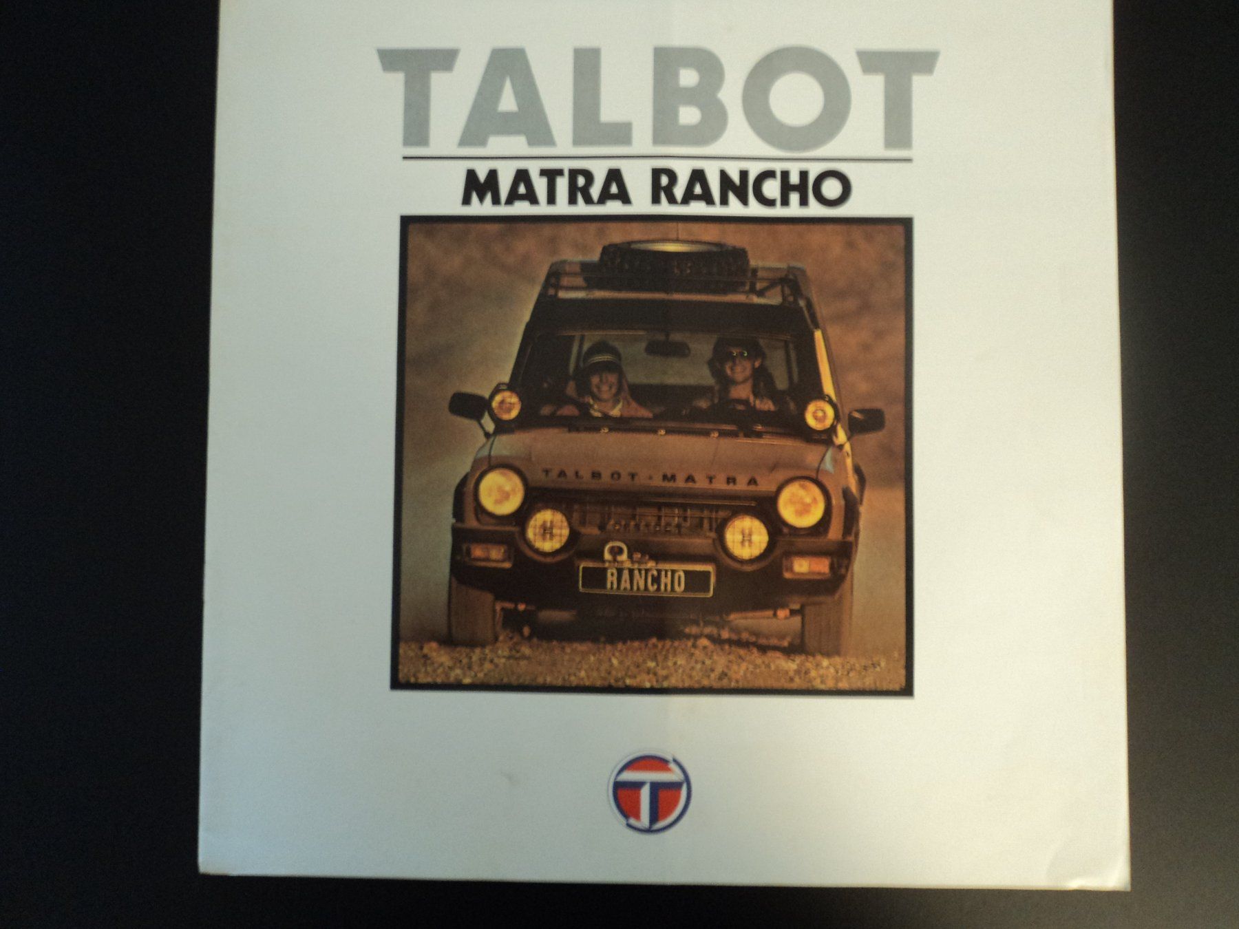 Talbot Documents: Prospekt Talbot Matra Rancho 1979 – D'occasion à Schwarzenburg par modelCARama 1