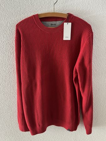 Neuer Brax Baumwolle Strickpullover mit Etikette