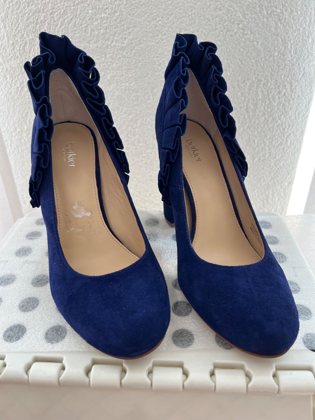 Scarpe da donna: Blaue Pumps mit Keilabsatz - ungetragen – Nuovo (secondo la descrizione) da Jona venduto da n.ferrari